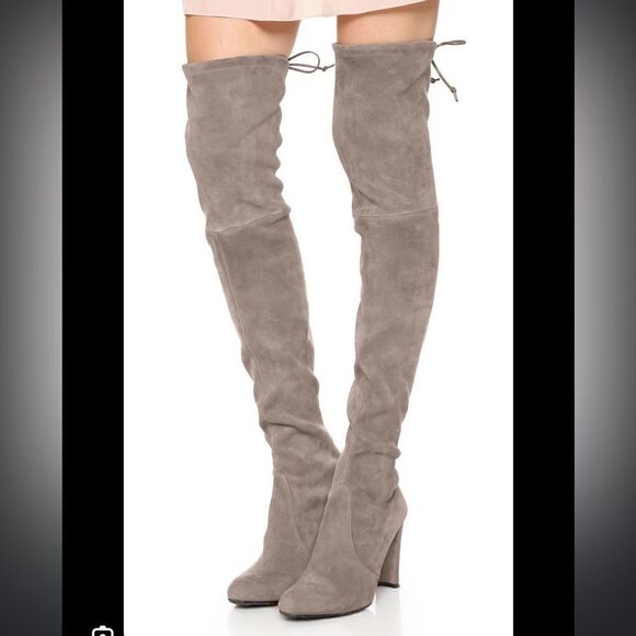 Stuart Weitzman Highland Boot in Topo - Picture 2 of 12